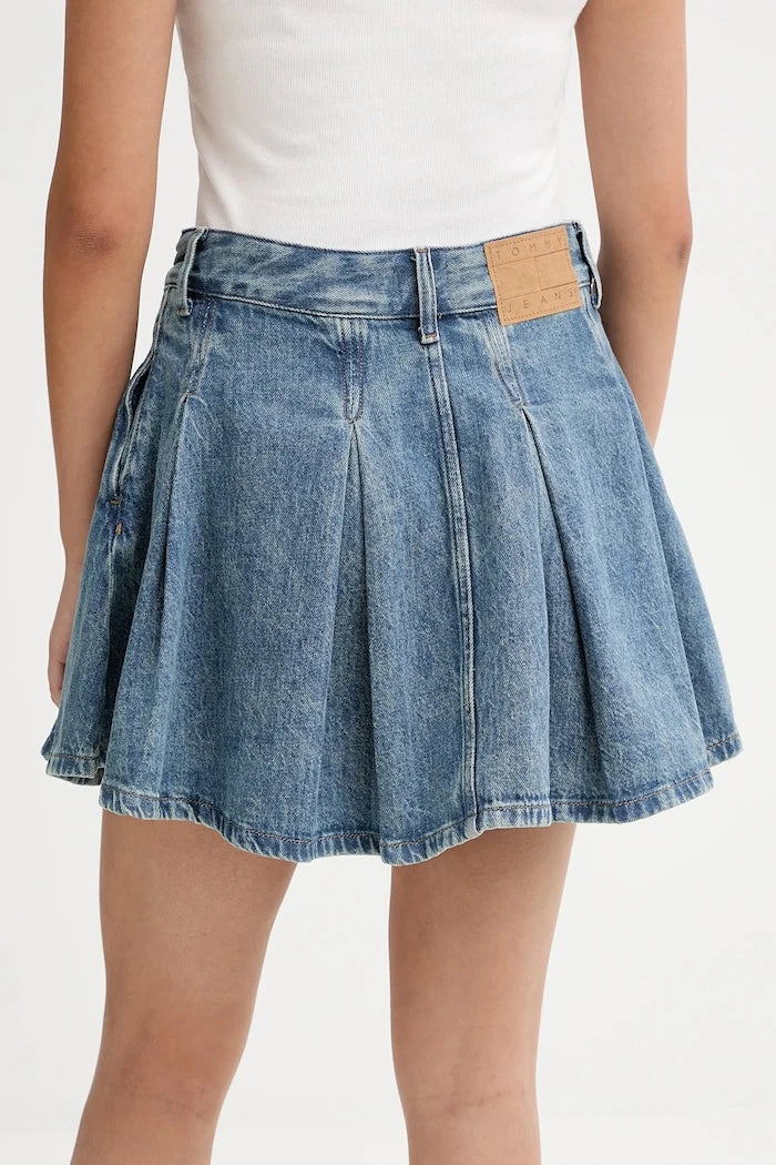 Pamuklu etek Tommy Jeans
