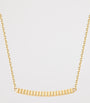Yellow Gold Quatre Grosgrain Pendant Necklace
