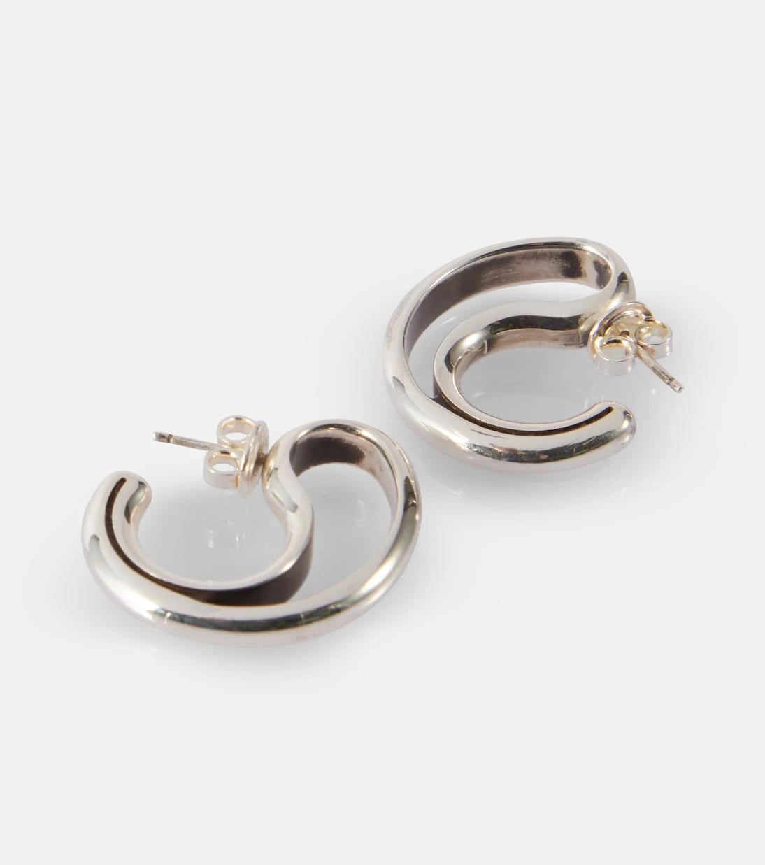 Bottega Veneta - Drop Large sterling silver earrings