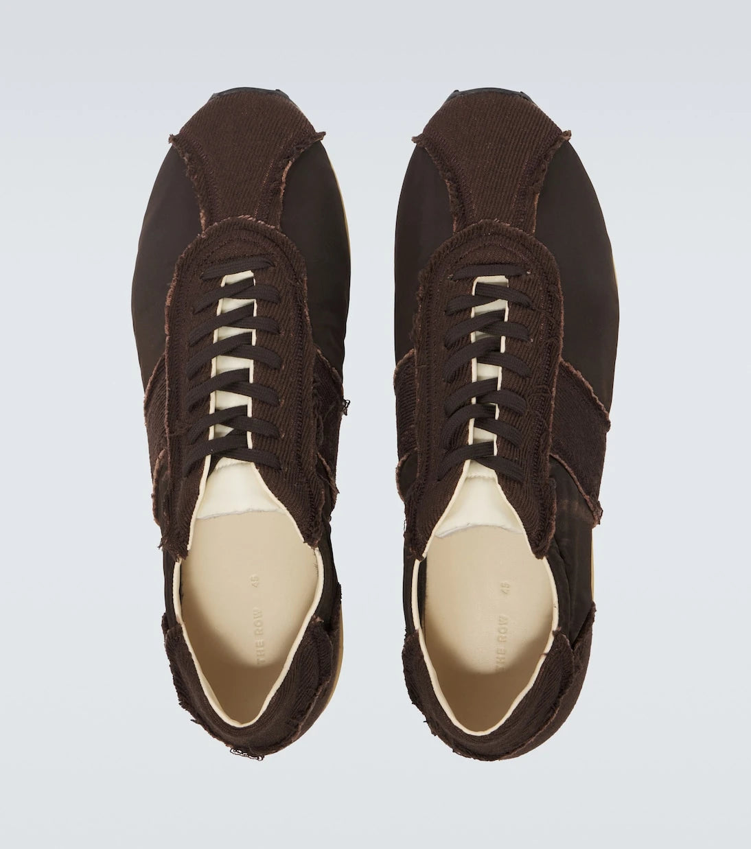 The Row - Moveo canvas-trimmed sneakers