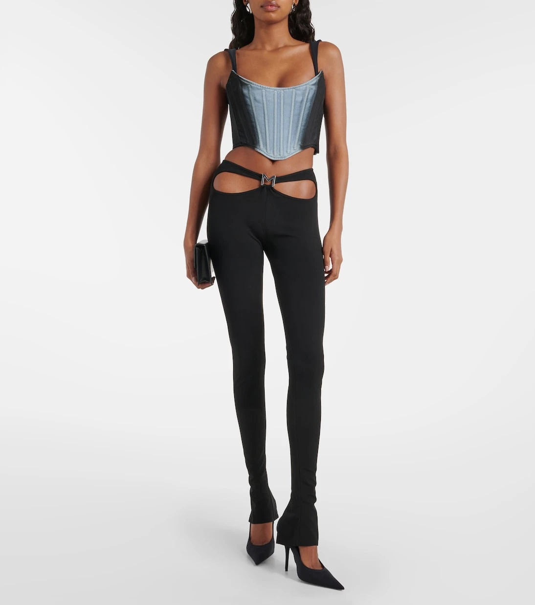 Mugler - Cutout leggings
