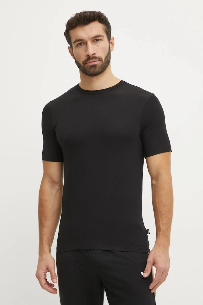 BOSS Erkek Viskoz Tişört TShirt RN 3P Bamboo 3'lü