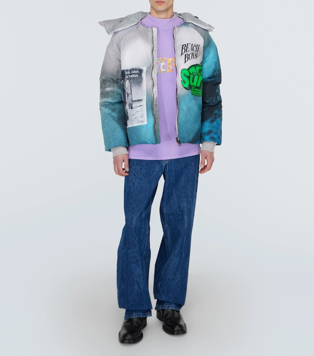 ERL - Printed puffer jacket
