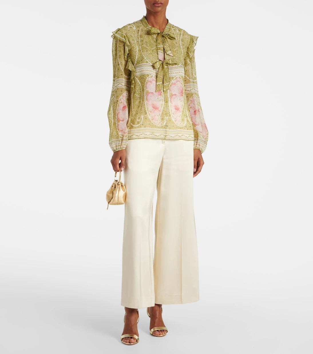 Giambattista Valli - Printed silk georgette blouse