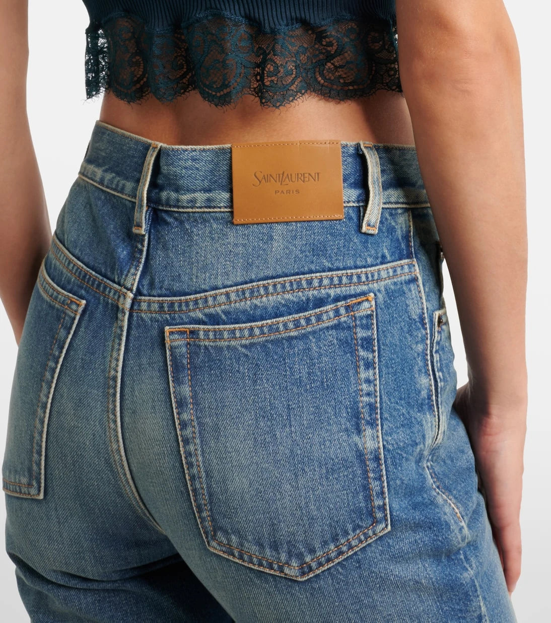 Saint Laurent - Clyde bootcut jeans