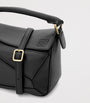 LOEWE Black x Paula's Ibiza Mini Lambskin Puzzle Top-Handle Bag