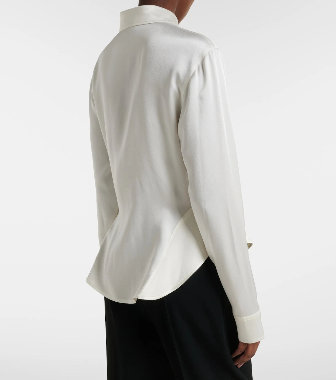 Stella McCartney - Peplum satin shirt