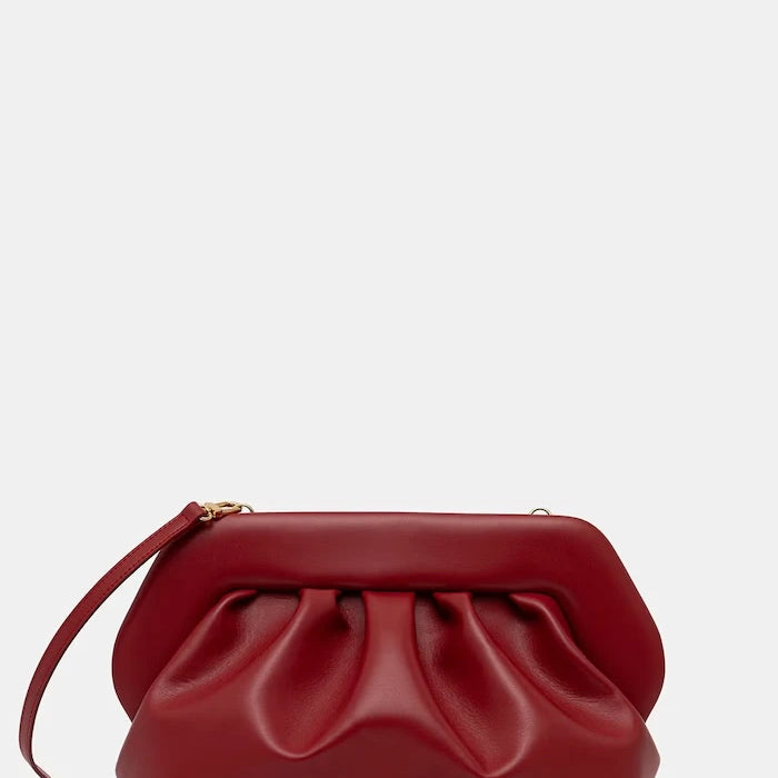 Themoire suni deri kadın crossbody çanta