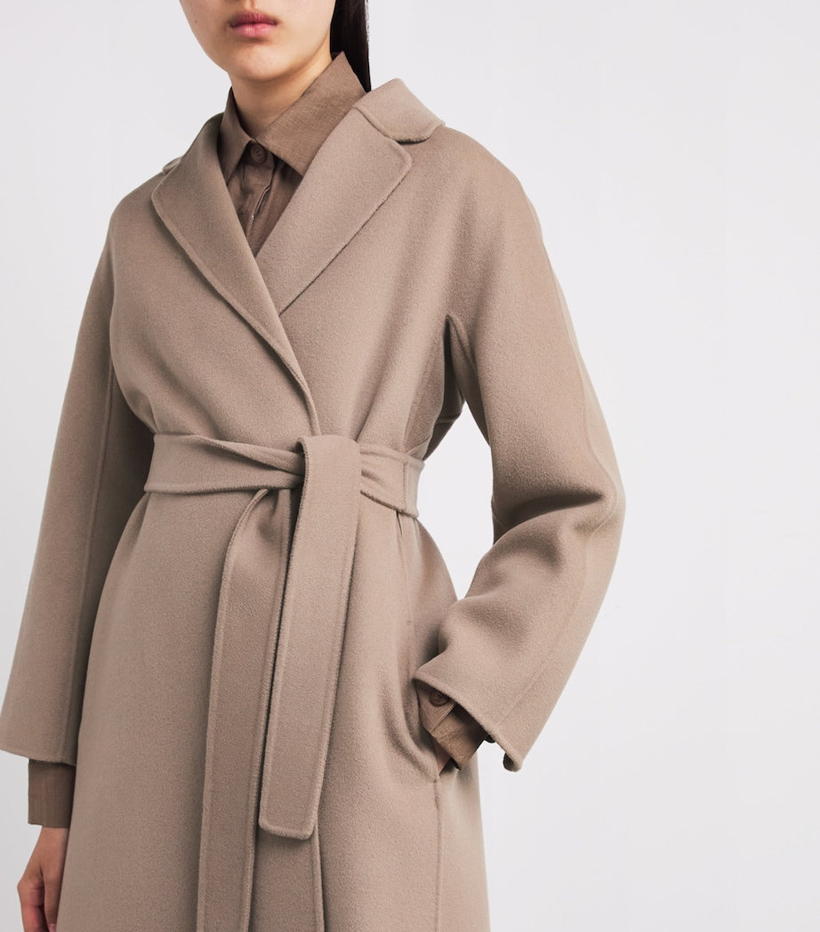 Virgin Wool Trench Coat TURTLEDOVE