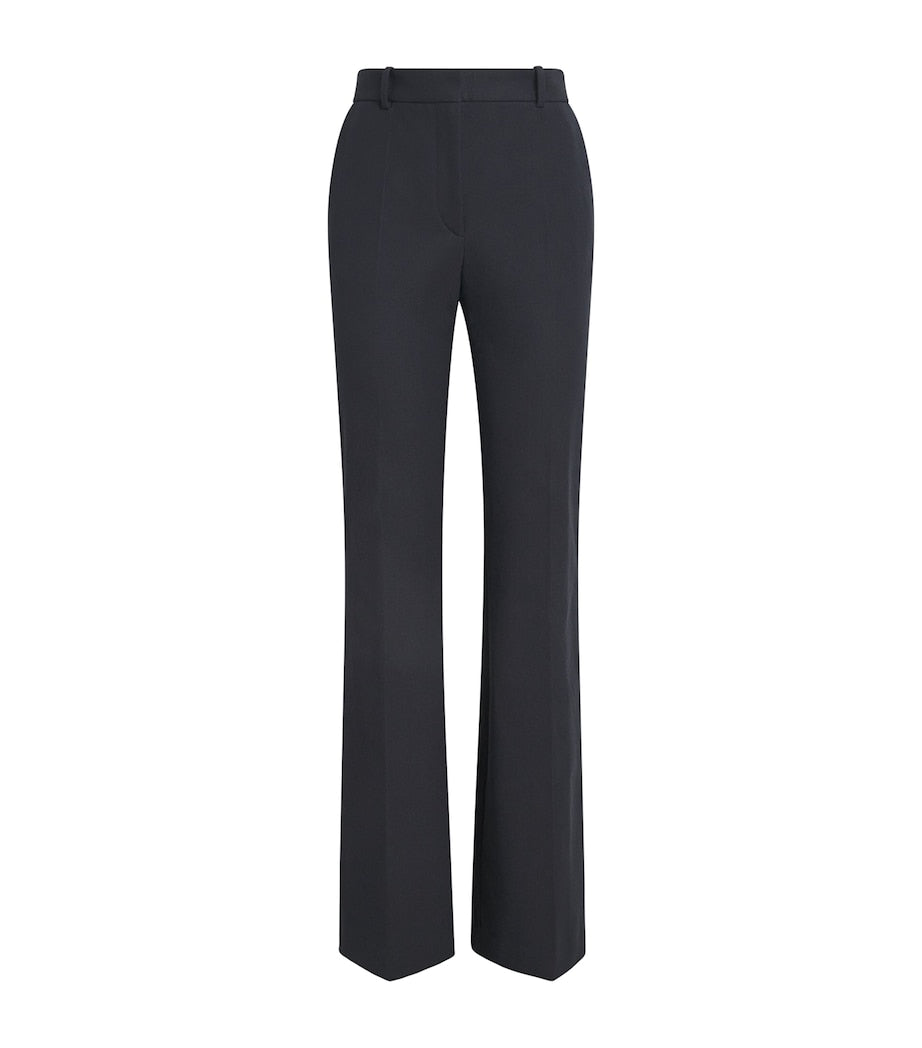 Joseph Grey Stretch-Gabardine Coleman Trousers