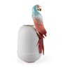 Lladró Porcelain Macaw Vase (56cm)