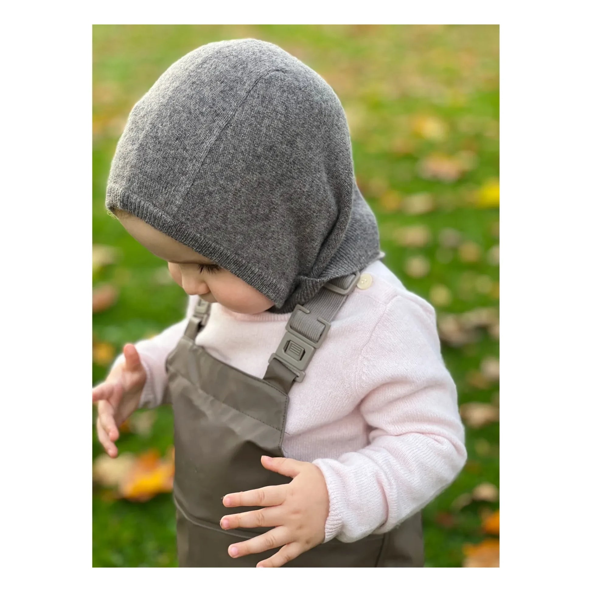 Holmm - Netty Cashmere balaclava | Grey