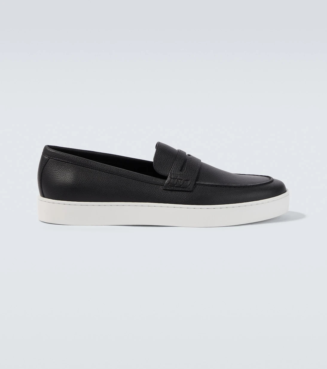 Manolo Blahnik - Ellis leather loafers