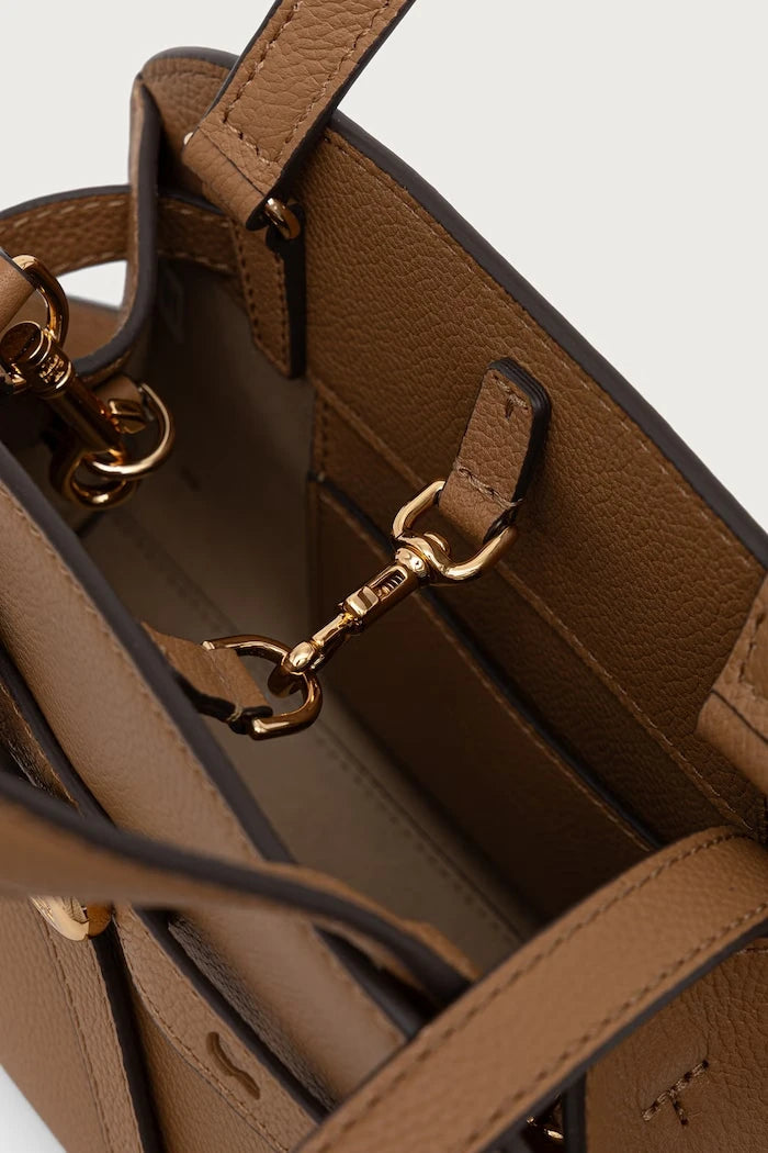 Tory Burch Romy Small Bauletto Deri Kadın Crossbody Çanta