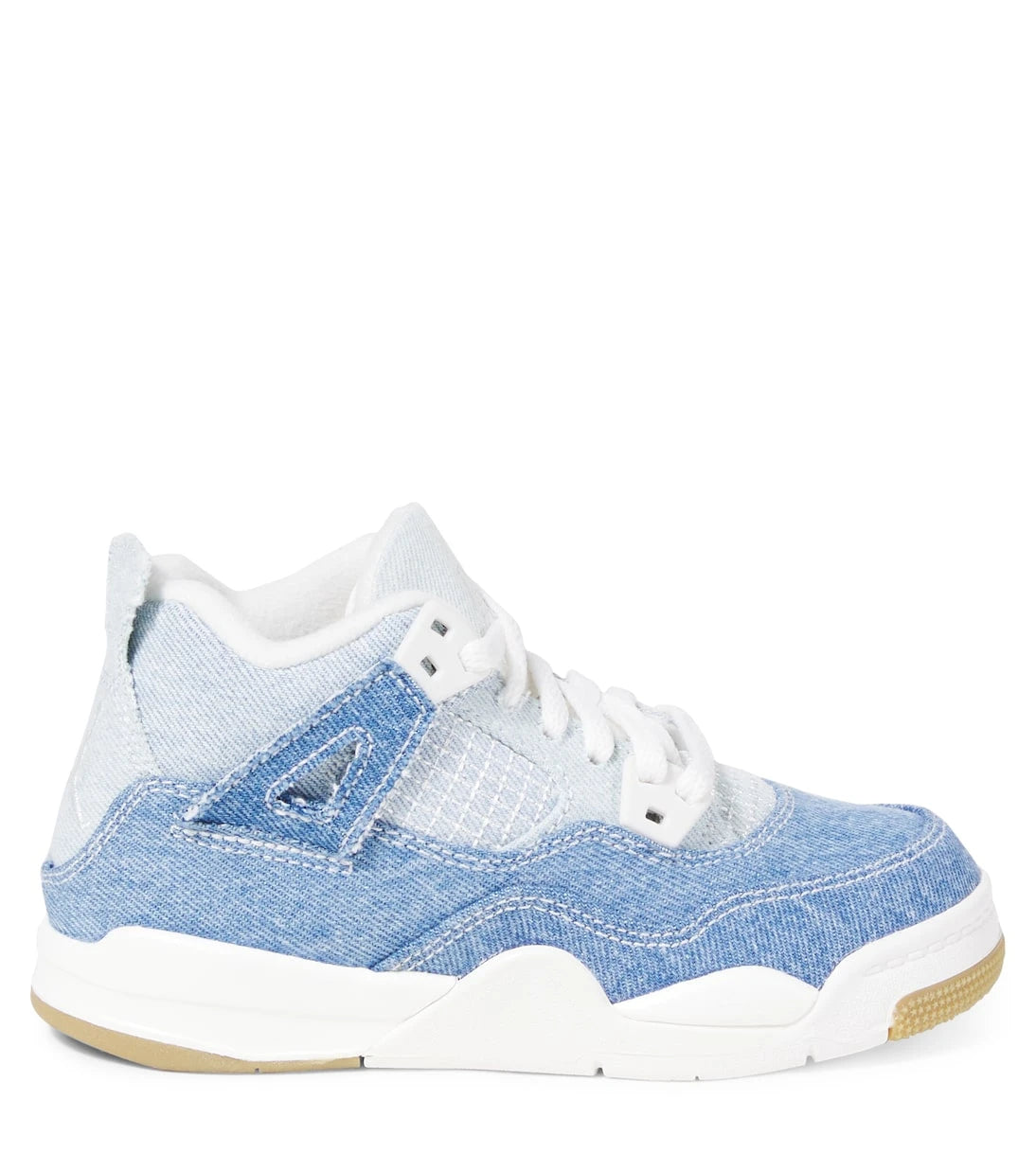 Nike Kids - Jordan 4 Retro denim sneakers
