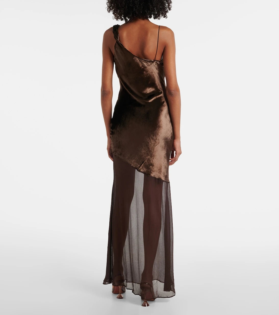 Staud - Beaton asymmetric maxi dress