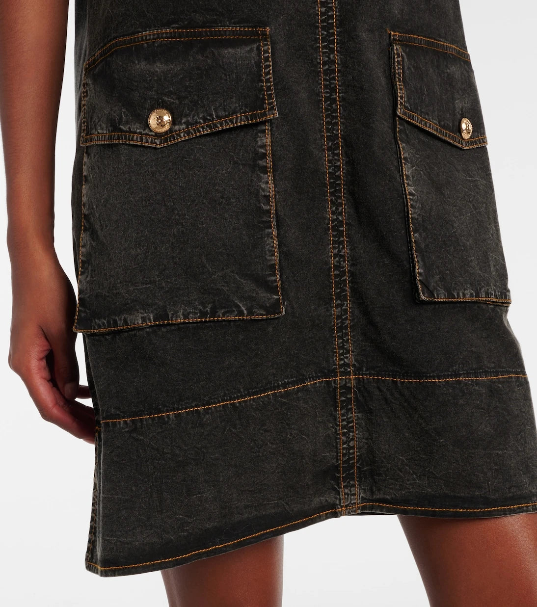 Ganni - Denim minidress