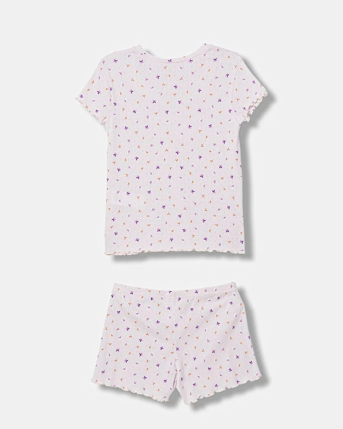 United Colors of Benetton çocuklar için iki parçalı pamuklu pijama
