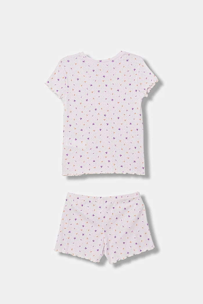 United Colors of Benetton çocuklar için iki parçalı pamuklu pijama