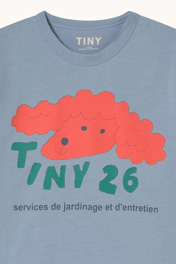 Детска памучна тениска Tinycottons RED DOG GRAPHIC TEE