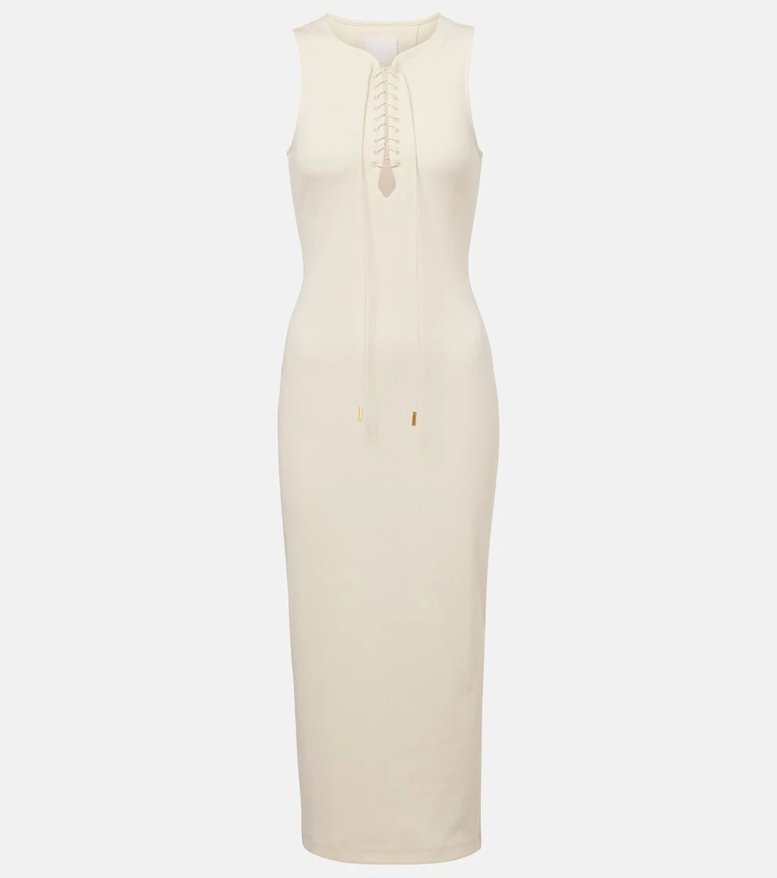 Givenchy - Ribbed-knit cotton midi dress