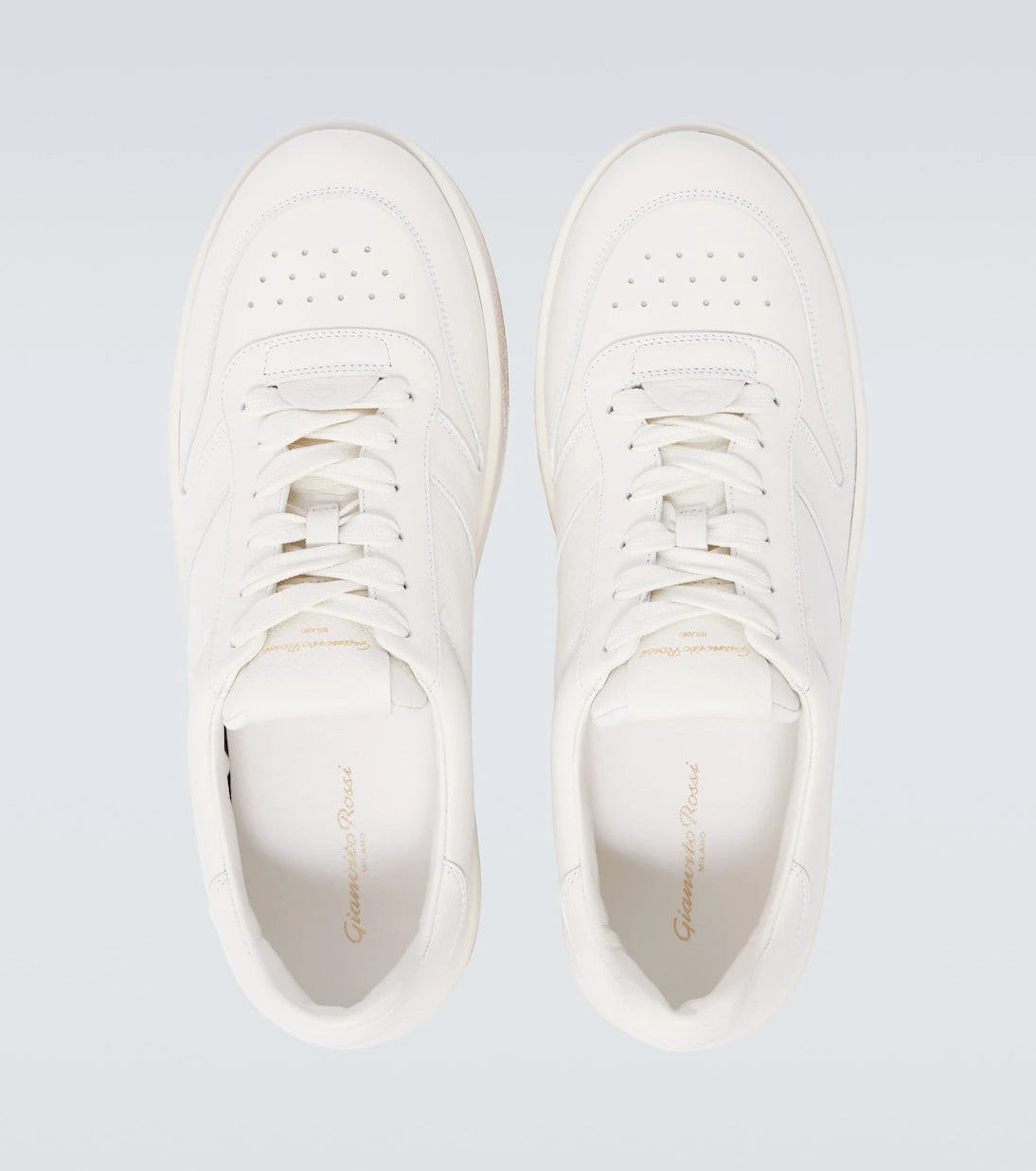 Gianvito Rossi - Slam leather sneakers