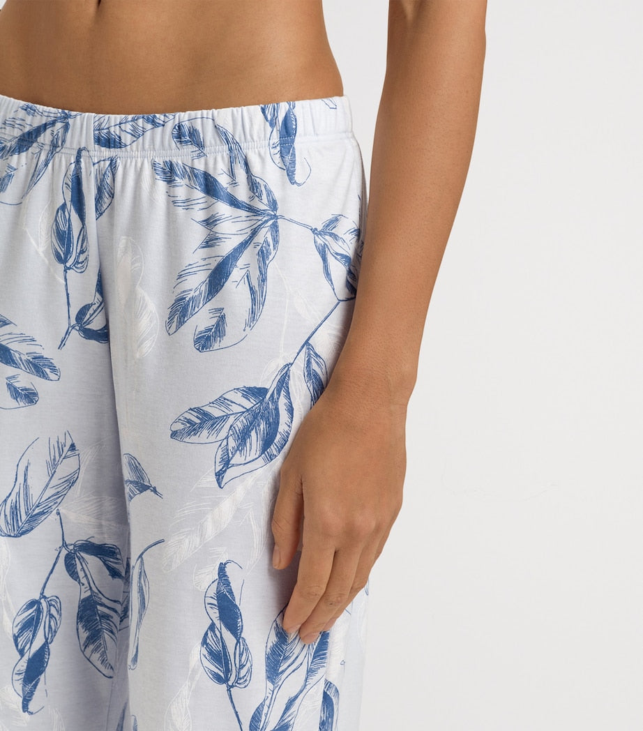 Hanro Multi Cotton Garden Print Pyjama Trousers