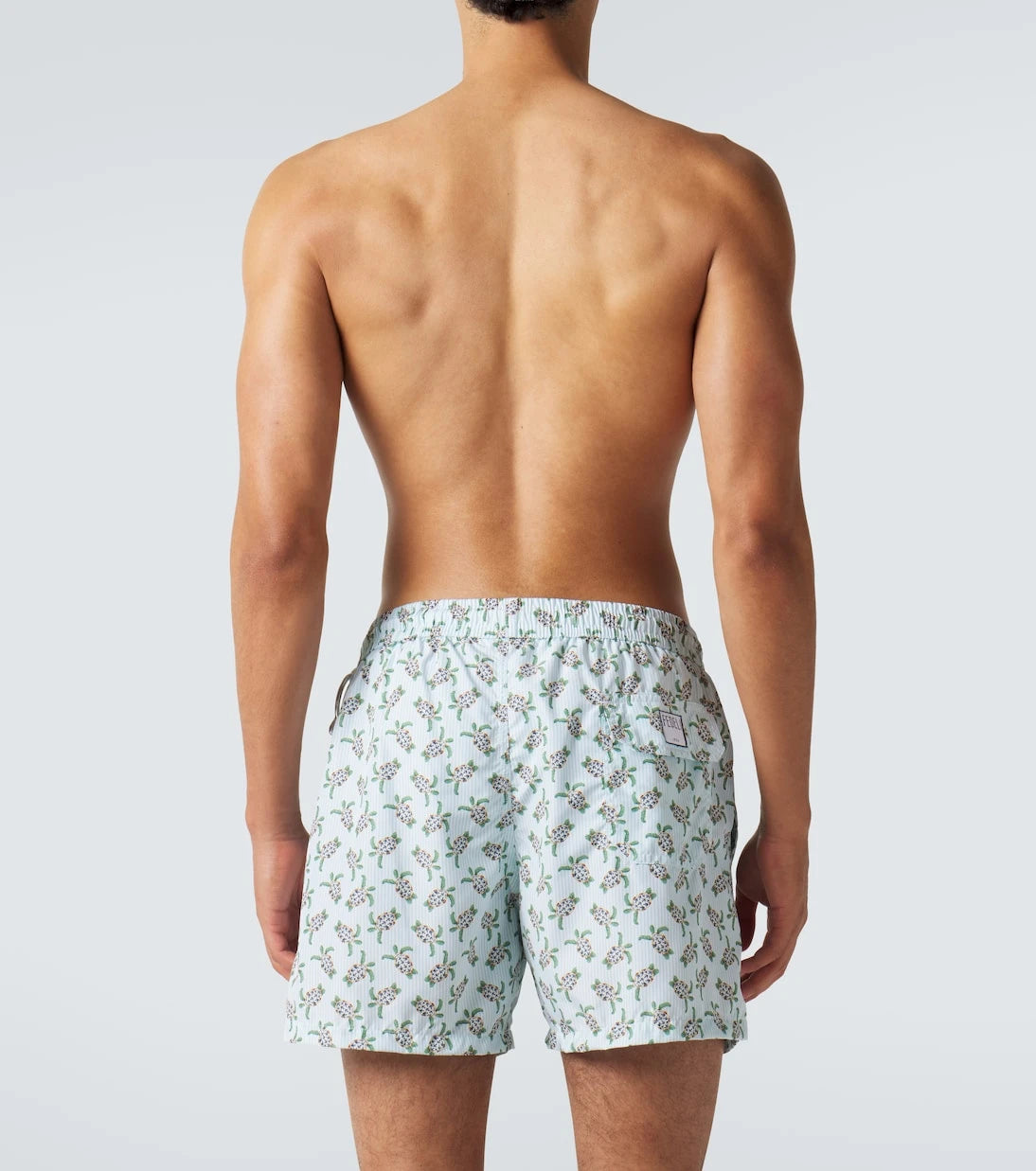 Fedeli - Madeira printed swim trunks