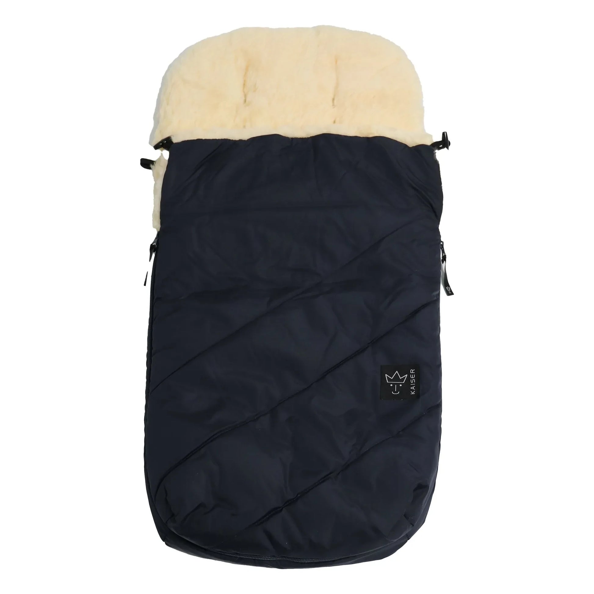 Kaiser - Hugo Lambskin Universal Footmuff | Navy blue
