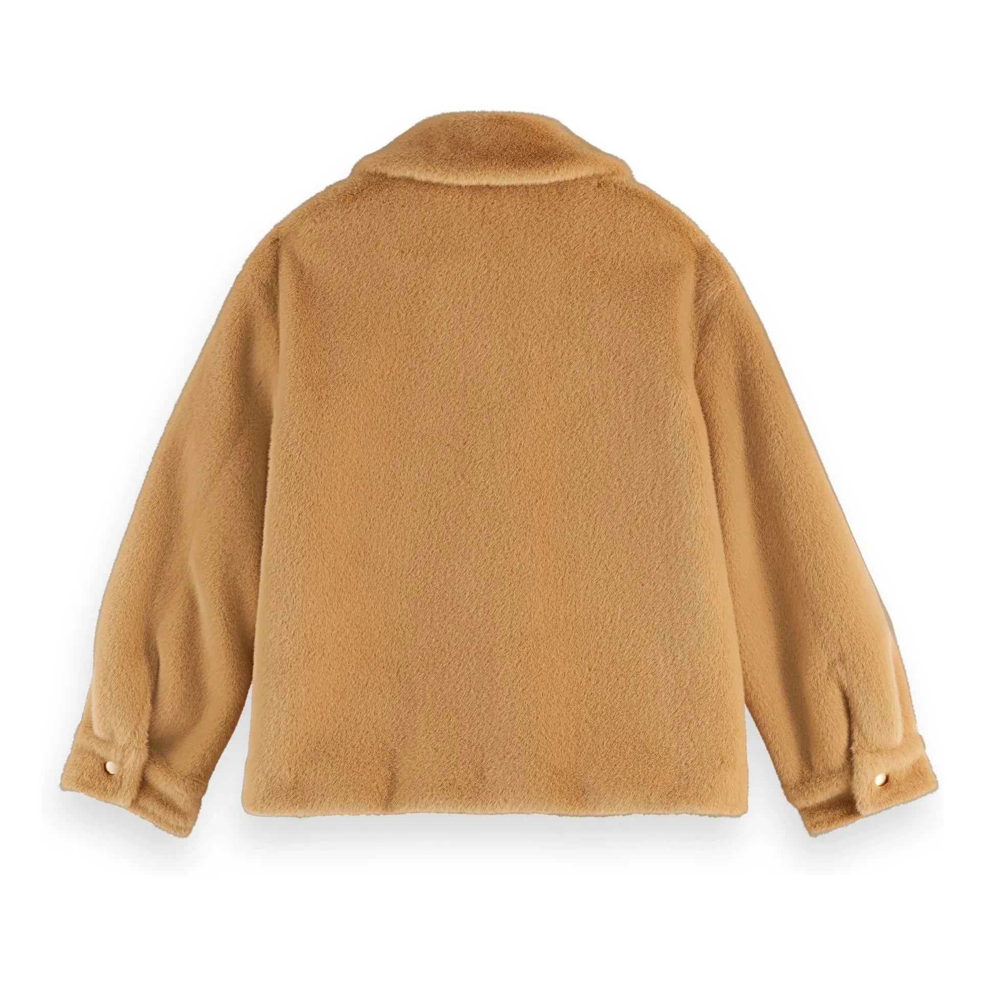 Scotch & Soda - Fur-look Jacket | Camel