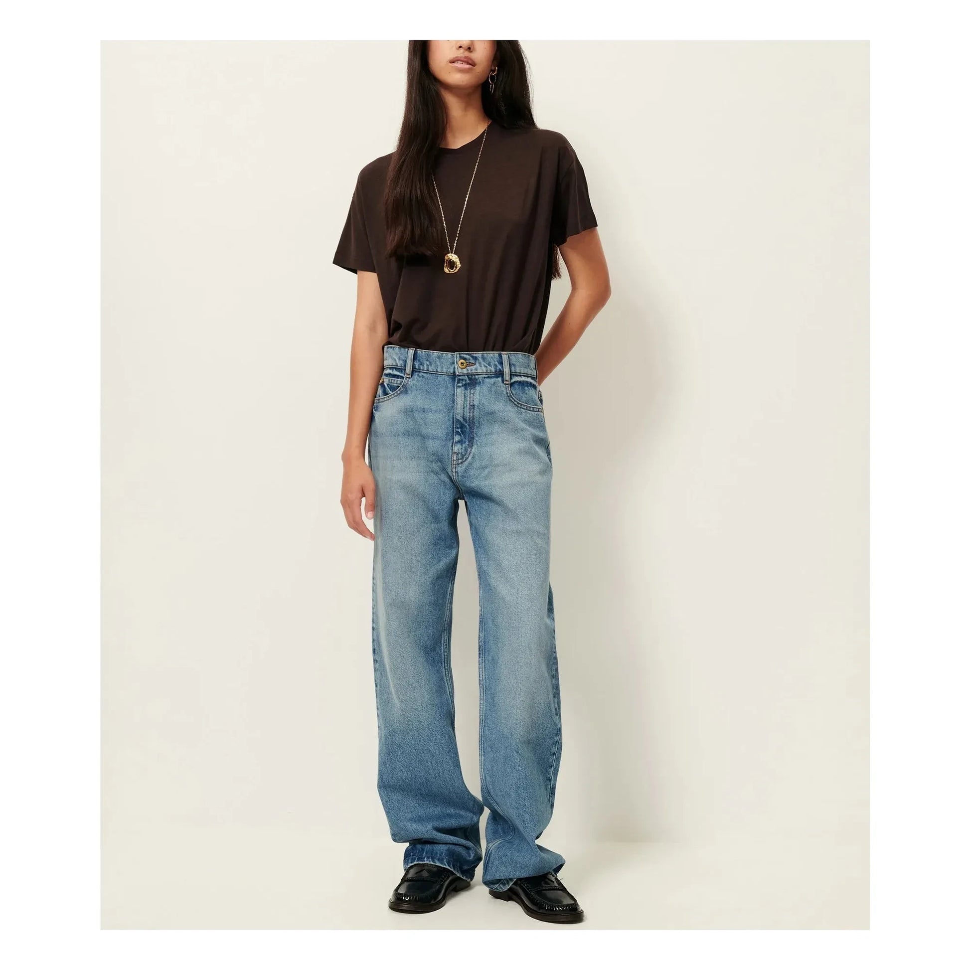 Sessùn - Too T-shirt | Coffee