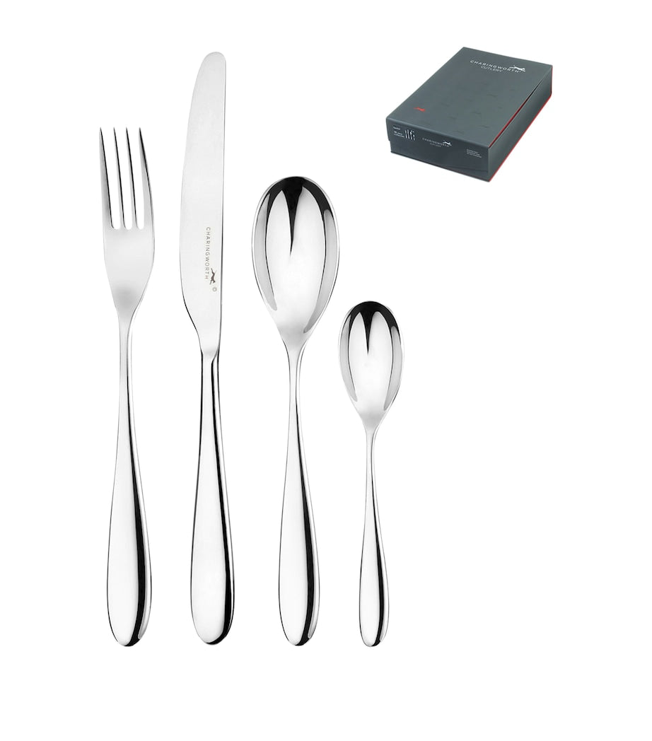 Charingworth Santol Stainless Steel 24-Piece Cutlery Set