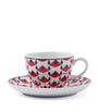 Prada Vienna Coffee Cup and Saucer (Set of 4)