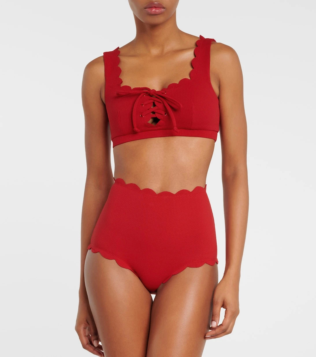 Marysia - Santa Monica high-rise bikini bottoms