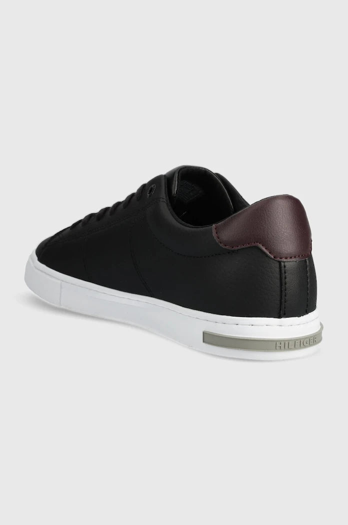 Tommy Hilfiger ESSENTIAL LEATHER DETAIL VULC Deri Spor Ayakkabı