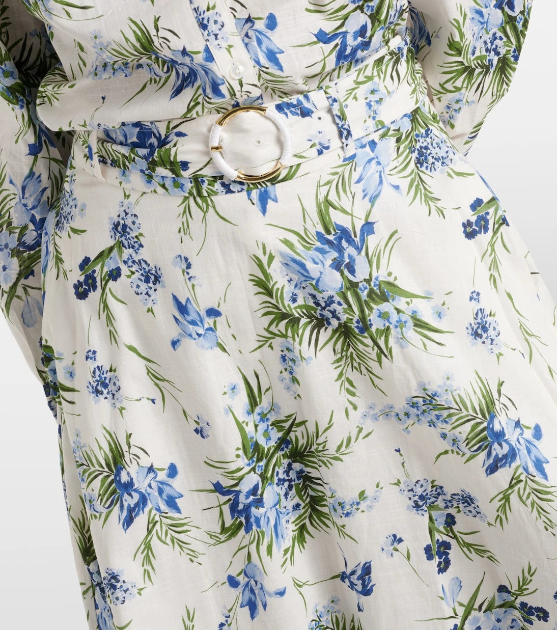 Veronica Beard - Arwen floral cotton midi skirt
