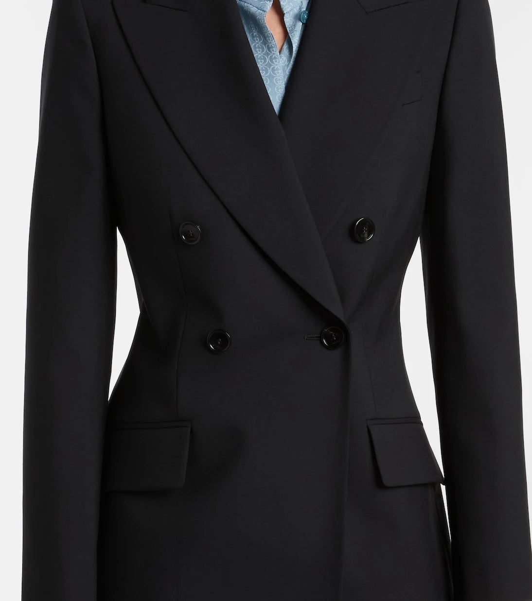 Gucci - Double-breasted wool blazer