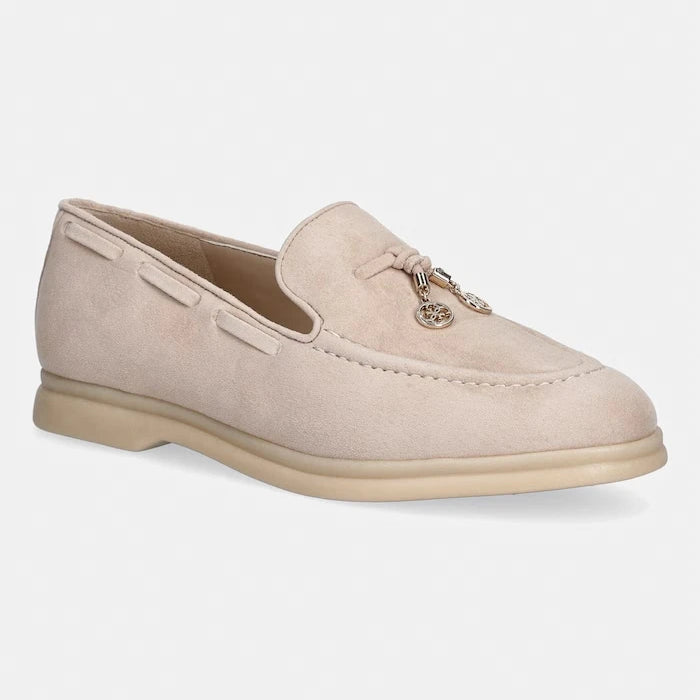 Guess лоуфъри дамски от велур ARYANAI
