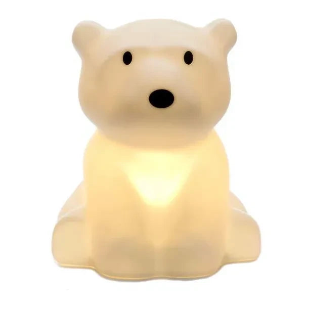 Mr Maria - Nanuk polar bear night light | White