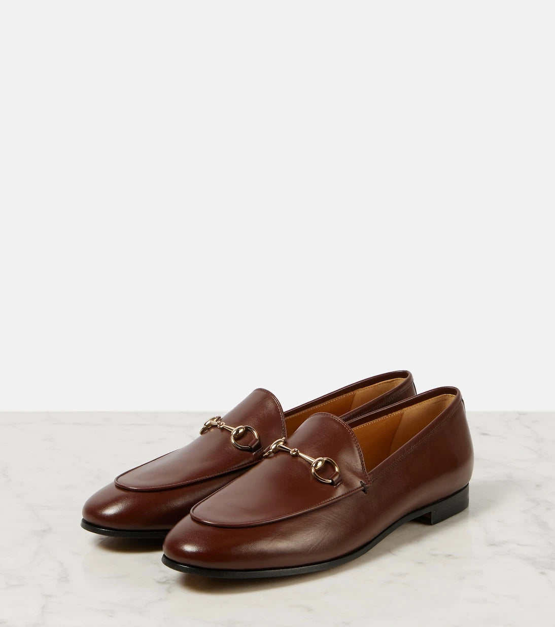 Gucci - Jordaan Horsebit leather loafers