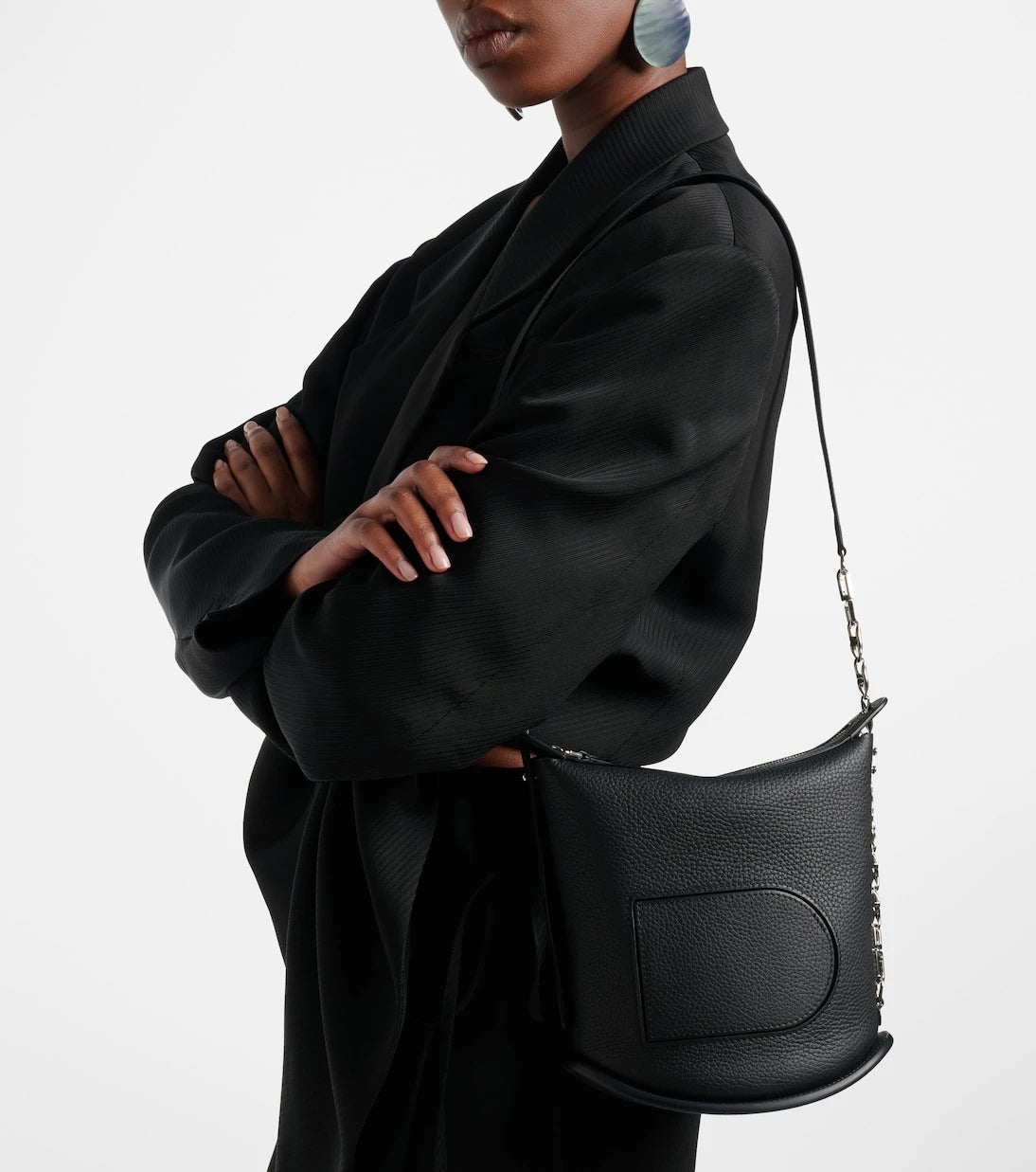 Delvaux - Pin Twist leather shoulder bag