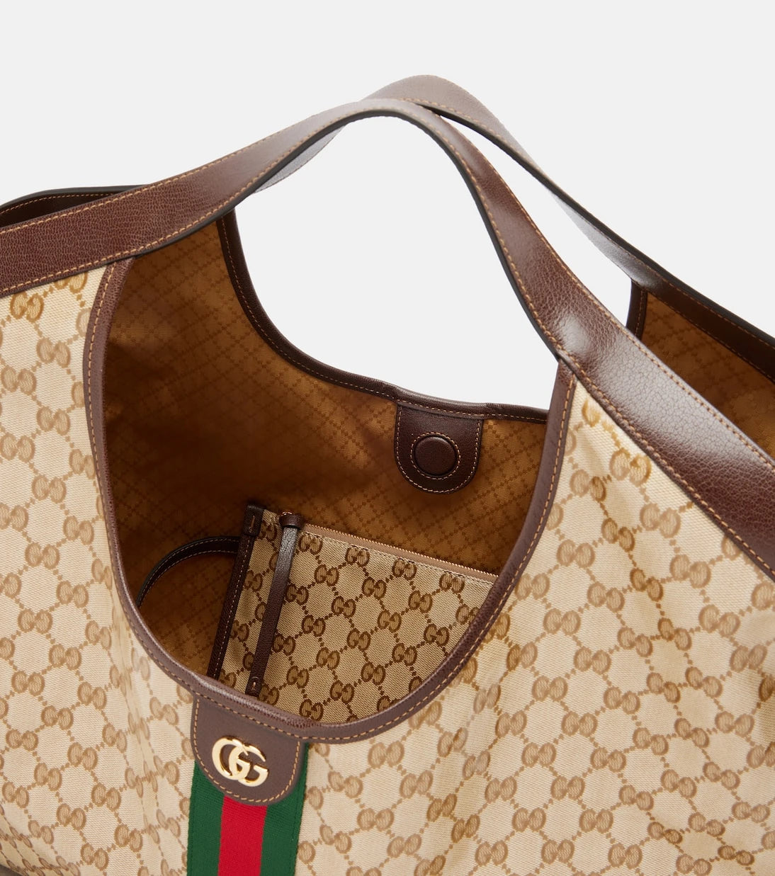 Gucci - حقيبة توت كبيرة Gucci Giglio GG