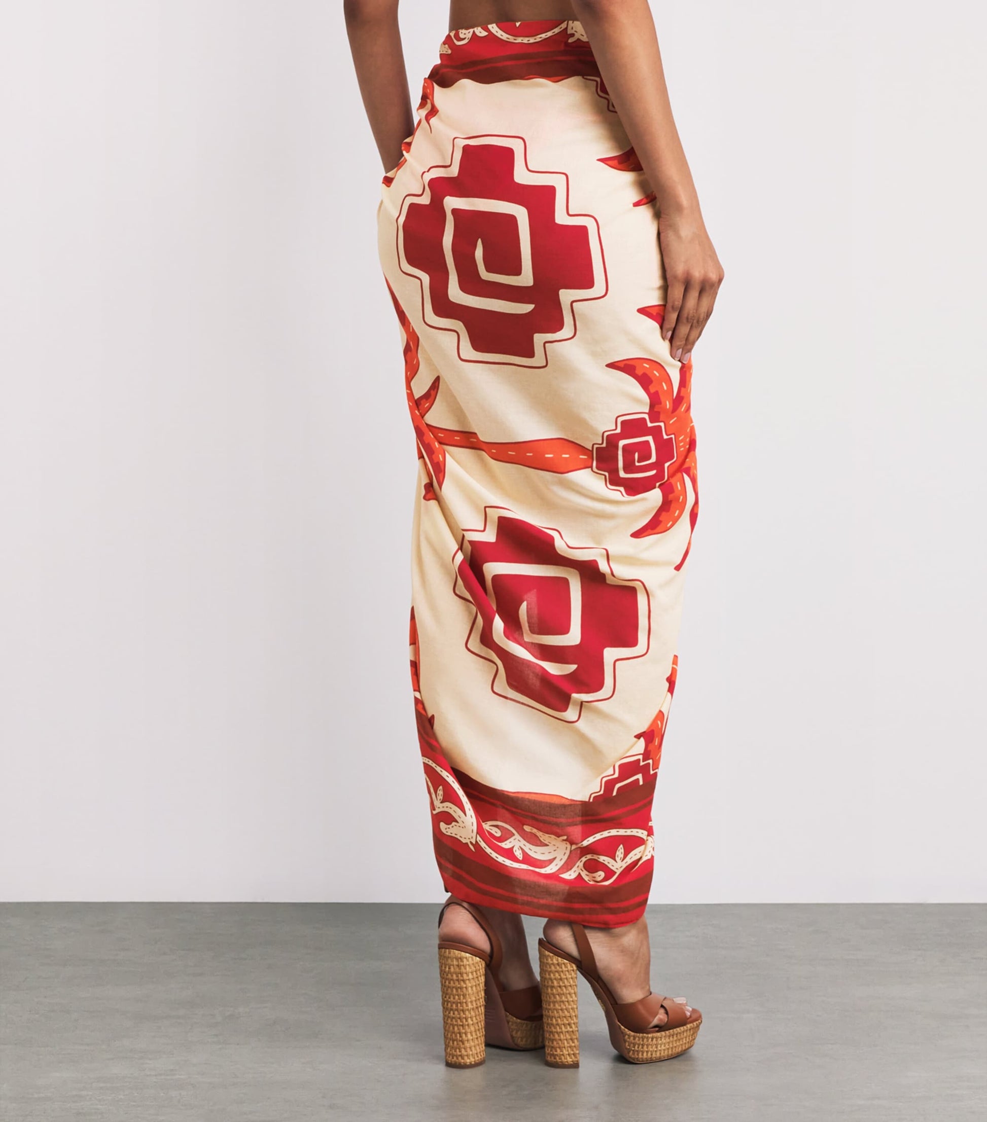 Johanna Ortiz Multi Cotton Palm Pareo