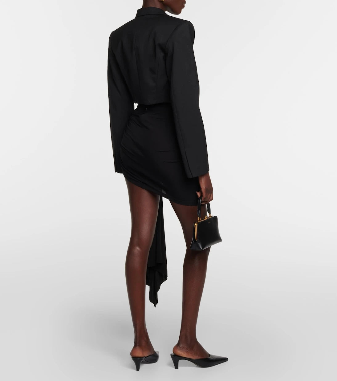 Christopher Esber - Arched Palm sash miniskirt