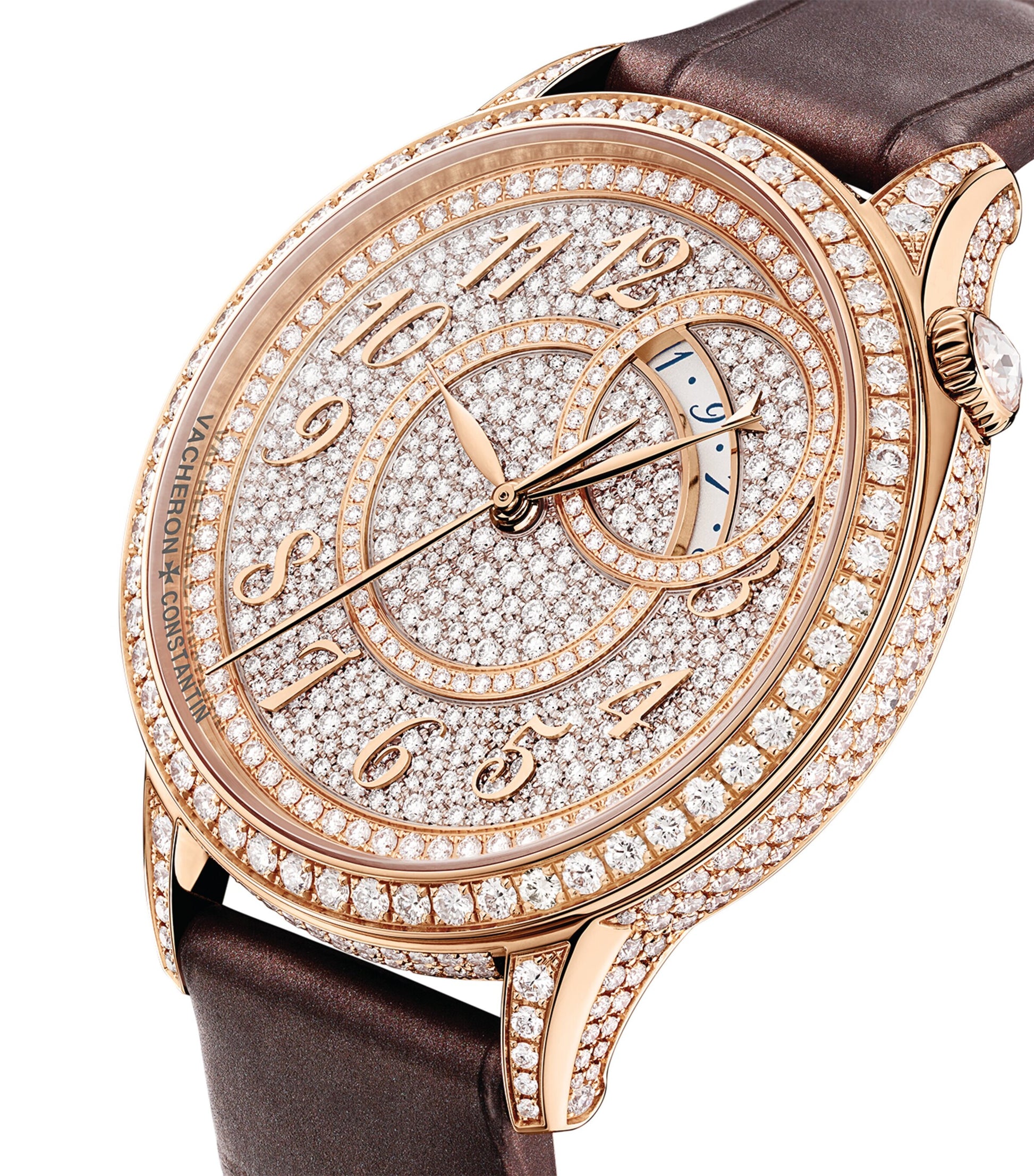 Rose Gold and Diamond Egérie Watch 35mm