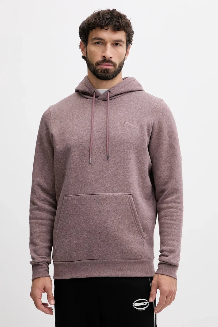 Under Armour erkek pamuklu kapüşonlu sweatshirt Essential Fleece