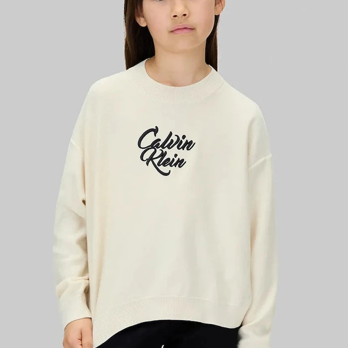 Детски пуловер Calvin Klein Jeans