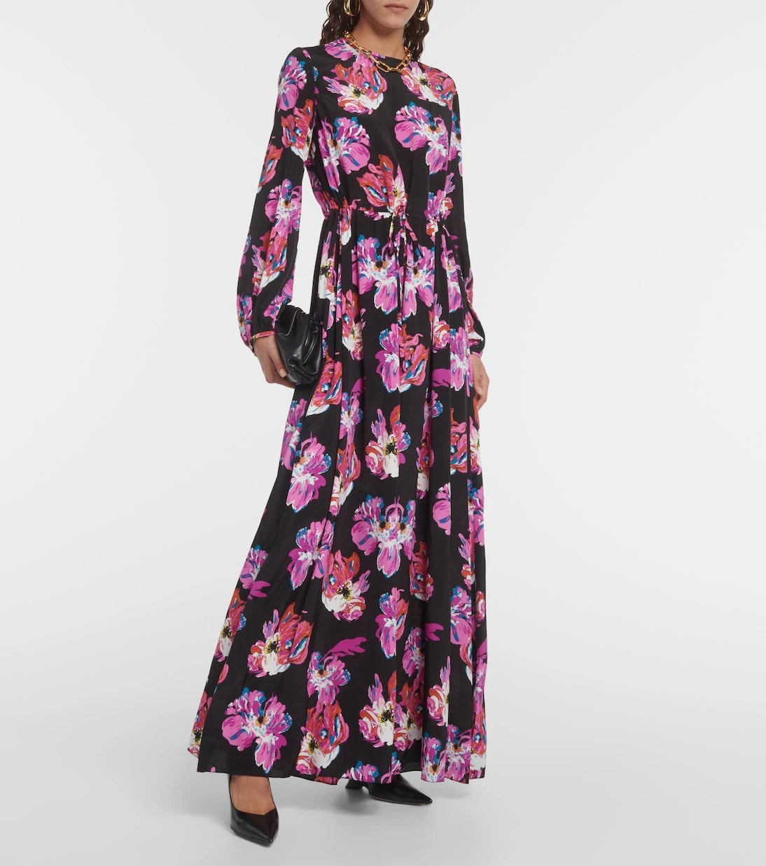 Diane von Furstenberg - Sydney printed silk-blend maxi dress