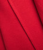 Fabiana Filippi Red Wool-Cashmere Wrap Coat