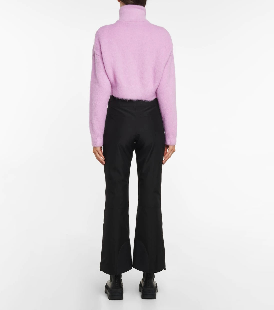 Moncler Grenoble - Tricot alpaca wool-blend down cardigan